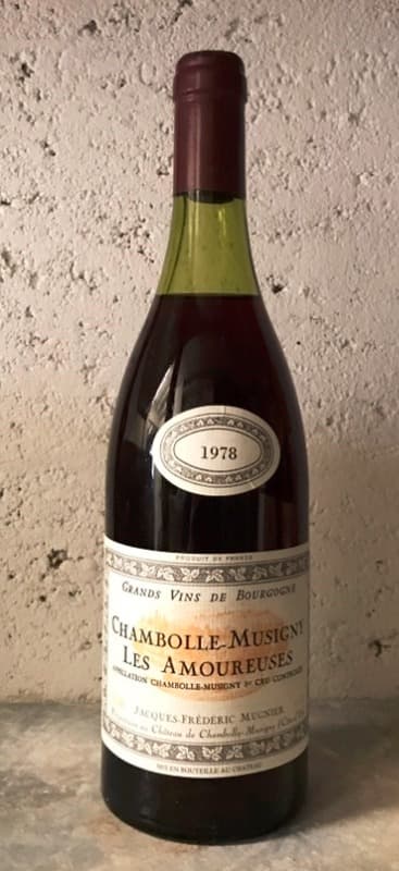 Chambolle-Musigny, Les Amoureuses, Jacques Frédéric Mugnier, 1978