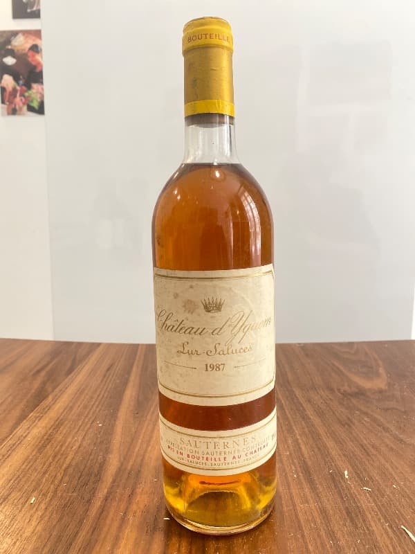 Château d’Yquem, Sauternes, 1987