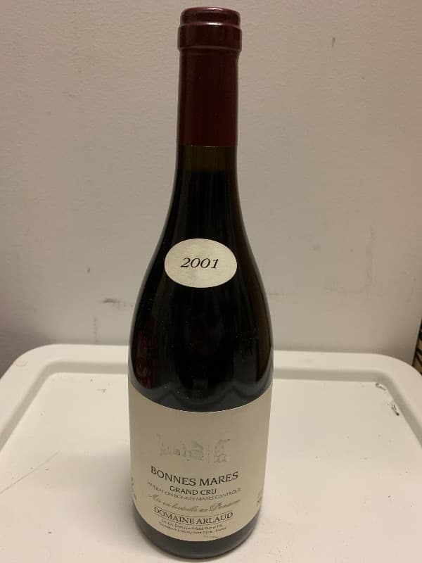 Bonnes-Mares, Grand Cru, Domaine Arlaud, 2001