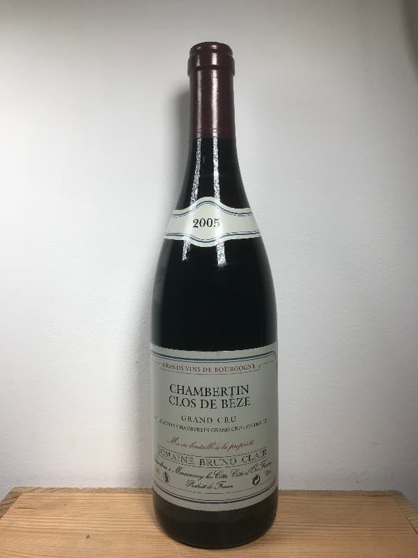 Chambertin-Clos de Bèze, Bruno Clair, 2005