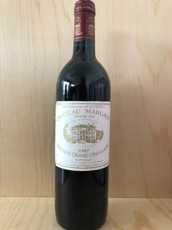 Château Margaux, Margaux, 1987