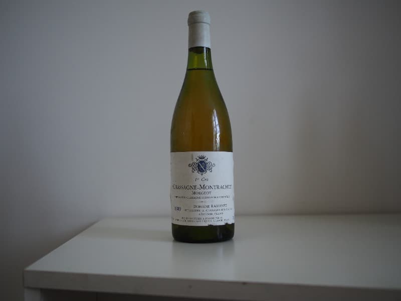 Chassagne-Montrachet, 1er cru - Morgeot, Domaine J.C. Ramonet, 1989