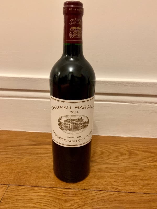 1er grand cru classé, Château Margaux, Margaux, 2014