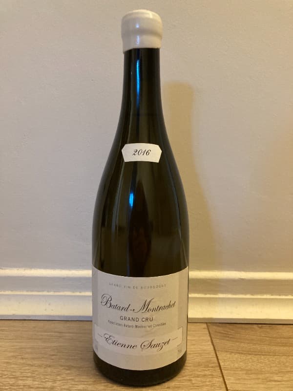 Bâtard-Montrachet, Grand cru, Etienne Sauzet, 2016