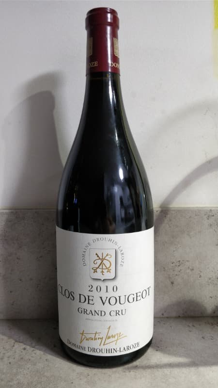 Clos de Vougeot, Domaine Drouhin Laroze, 2010 (Magnum)