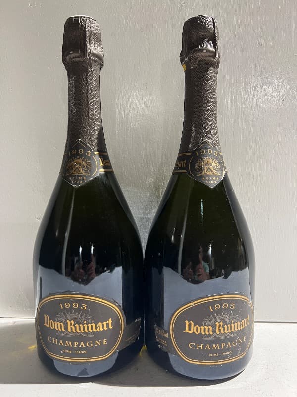 2 x Blanc de Blancs, Dom Ruinart, Champagne, 1993