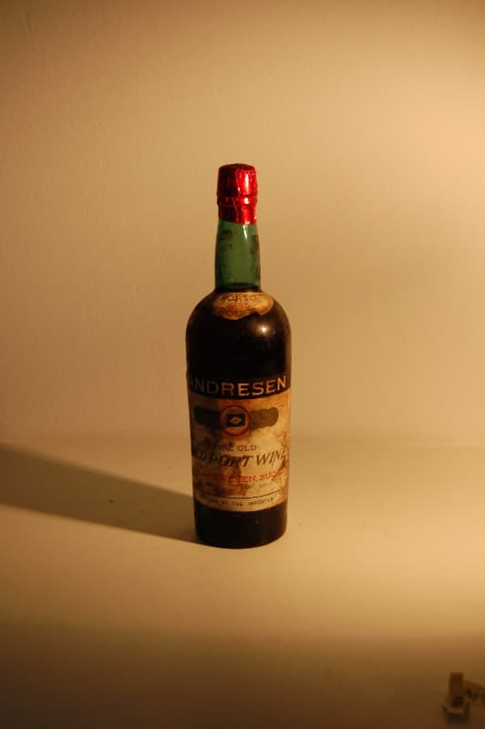 Jn Andresen Red Porto Wine, Porto, 1945