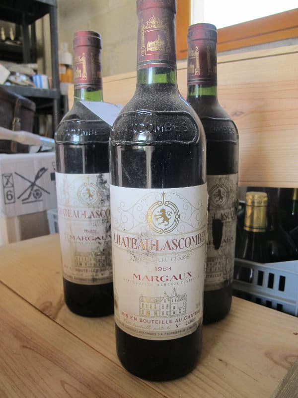 3 x Château Lascombes, Margaux, 1983