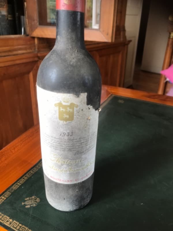 Château Mouton d’Armailhac, Pauillac, 1933