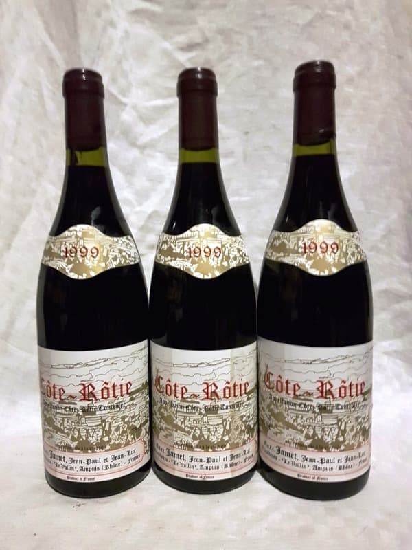 3 x Côte-Rôtie, JAMET, 1999