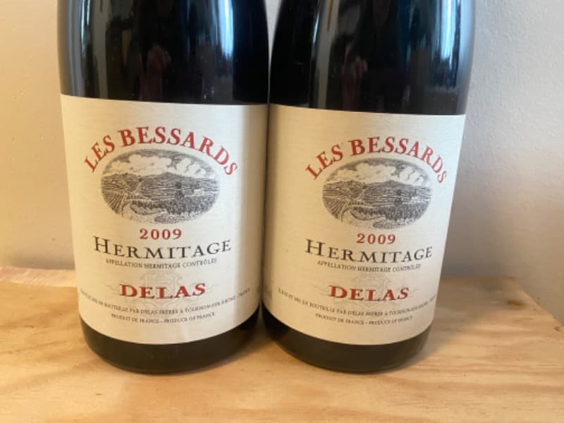 2 x Hermitage, Les Bessards, Delas, 2009