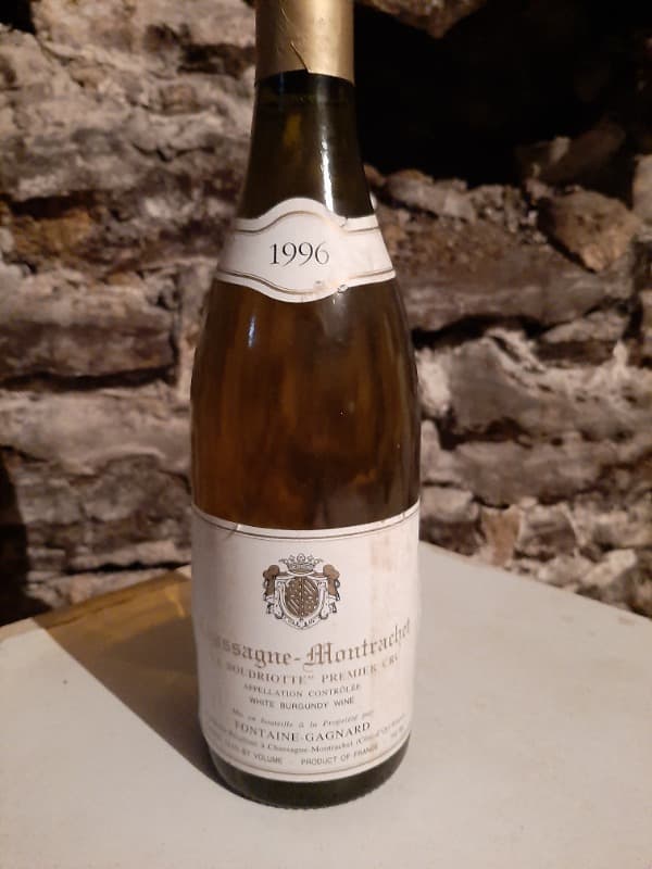 Chassagne-Montrachet, 1er Cru La Boudriotte, Domaine Fontaine-Gagnard, 1996