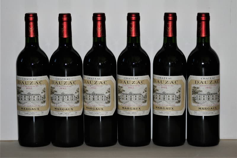 6 x GCC, Château Dauzac, Margaux, 2002