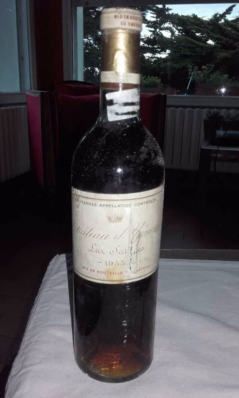 Château d'Yquem, Sauternes, 1955