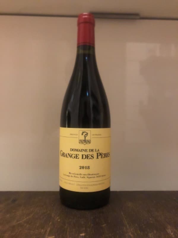 Grange des Pères, Vin de Pays de l'Hérault, 2018