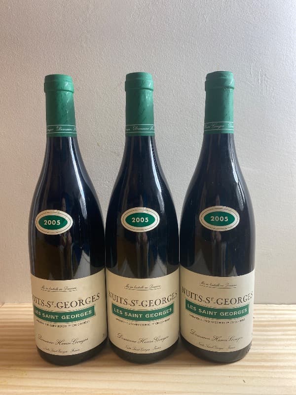 3 x Nuits-Saint-Georges, 1er Cru - les Saints Georges, Domaine Henri Gouges, 2005