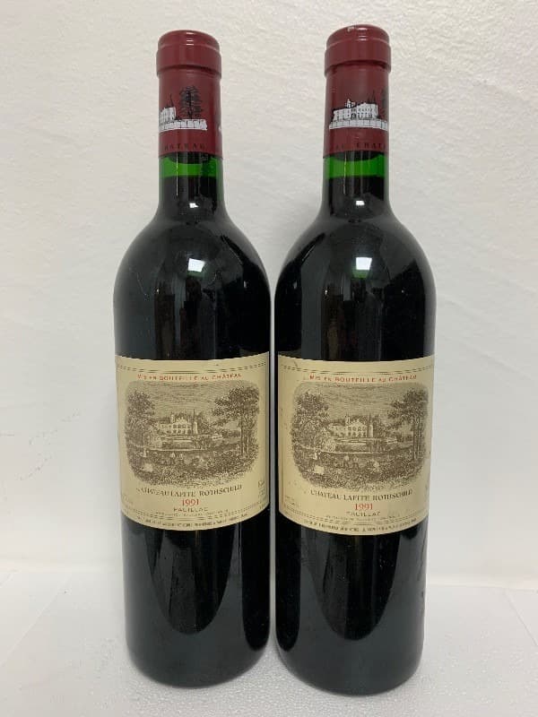 2 x Château Lafite Rothschild, Pauillac, 1991