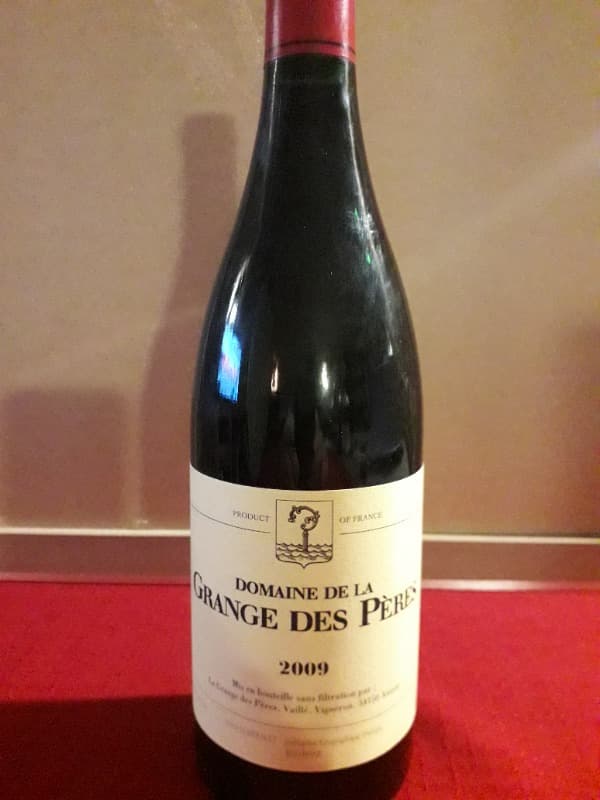 Domaine la Grange des Pères, Vin de Pays de l'Hérault, 2009