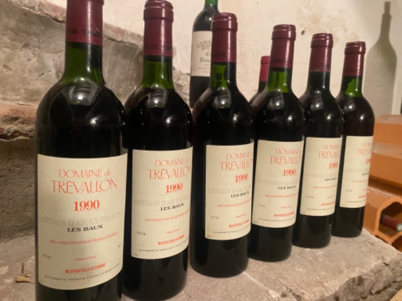 CBO/OWC 6 x Trévallon,Vin de Pays des Alpilles, 1990