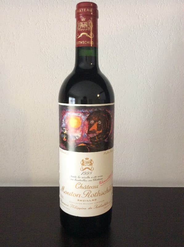 Château Mouton Rothschild, Pauillac, 1998