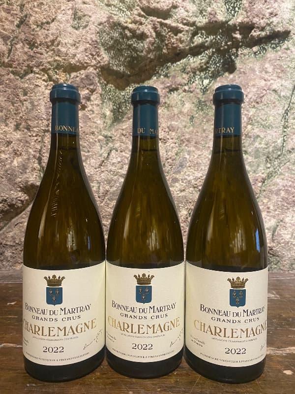 3 x Corton-Charlemagne, Bonneau du Martray, 2022
