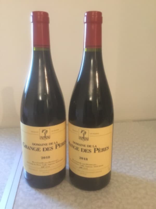 2 x Domaine de La Grange des Pères, Vin de Pays de l'Hérault, 2018