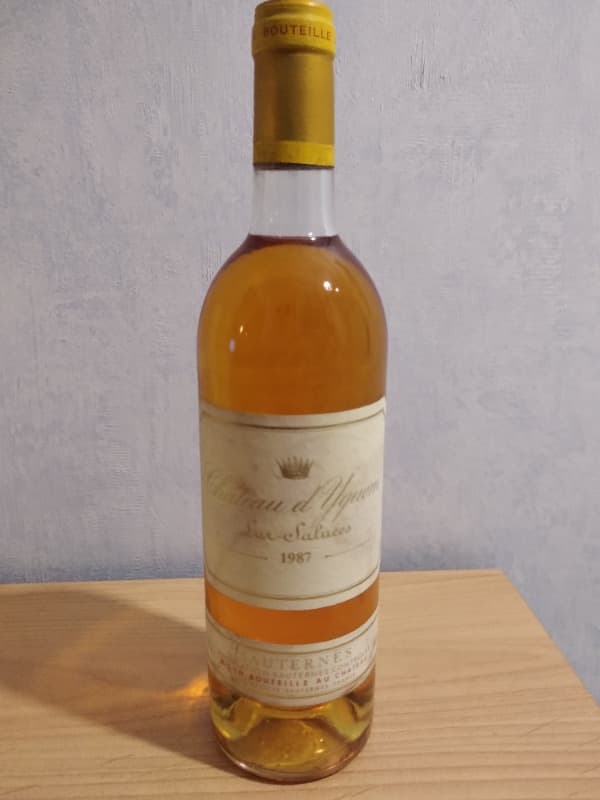 Château d'Yquem, Sauternes, 1987