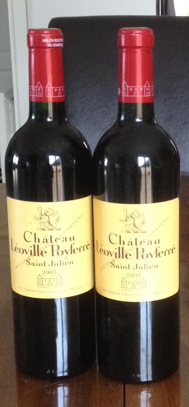 2 x Château Léoville Poyferré, Saint-Julien, 2003