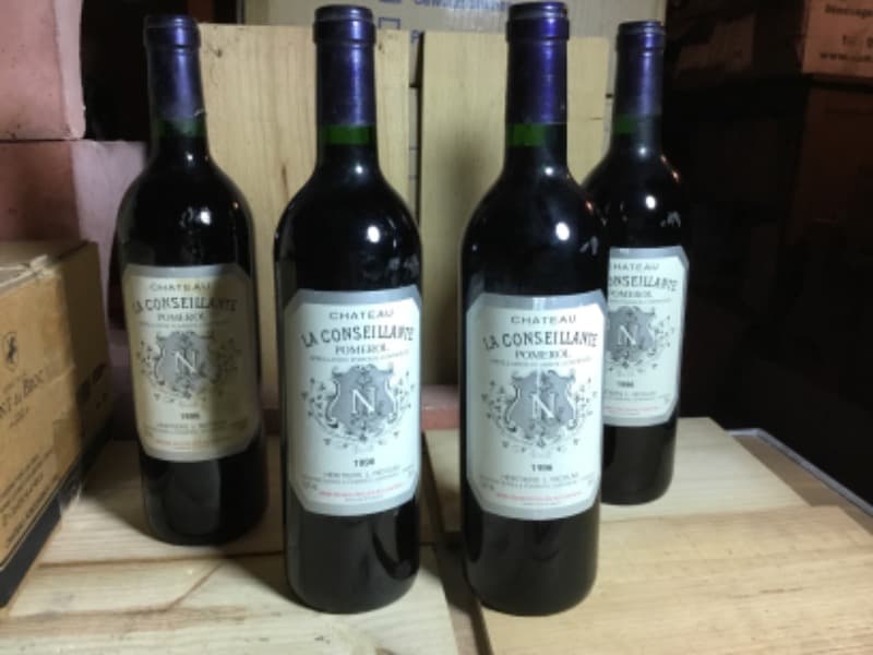 4 x Château La Conseillante, Pomerol, 1996