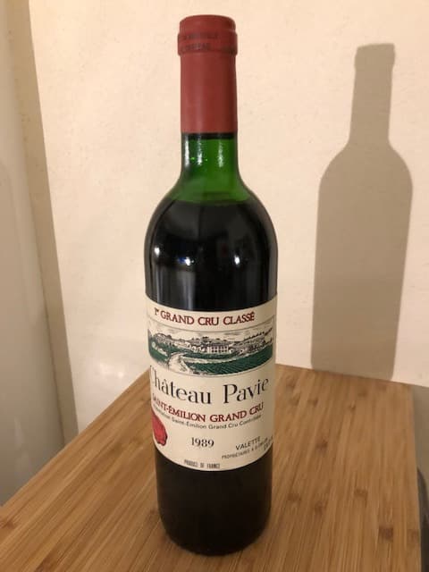 Château Pavie, Saint-Émilion Grand Cru, 1989