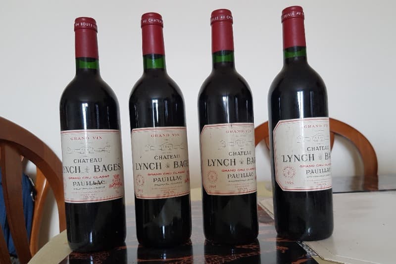 4 x Lynch Bages, Pauillac, 1995