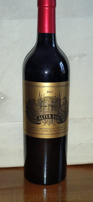 Alter Ego, château Palmer, Margaux, 2012