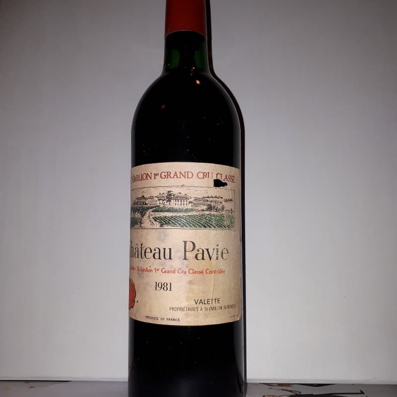 Château Pavie, Saint-Émilion, 1981