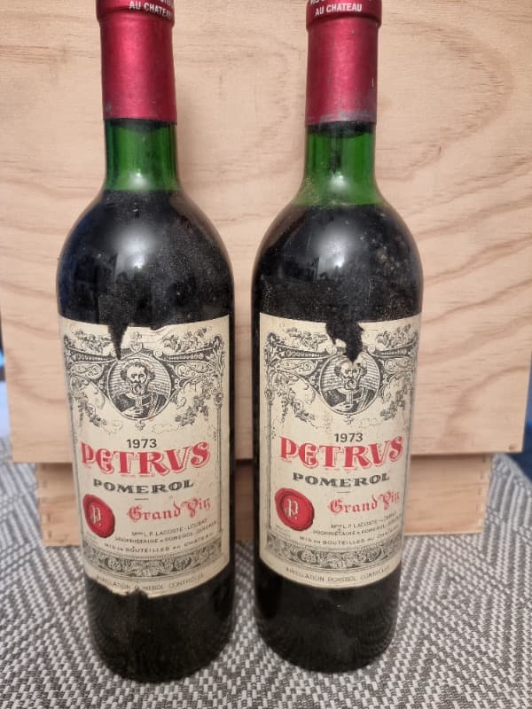 2 x Pétrus, Pomerol, 1973