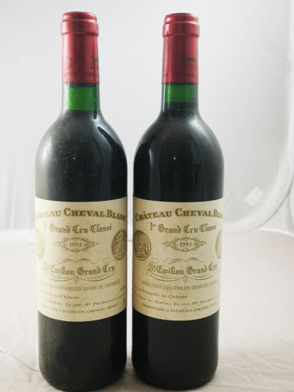 2 x Château Cheval Blanc, Saint-Émilion, 1993