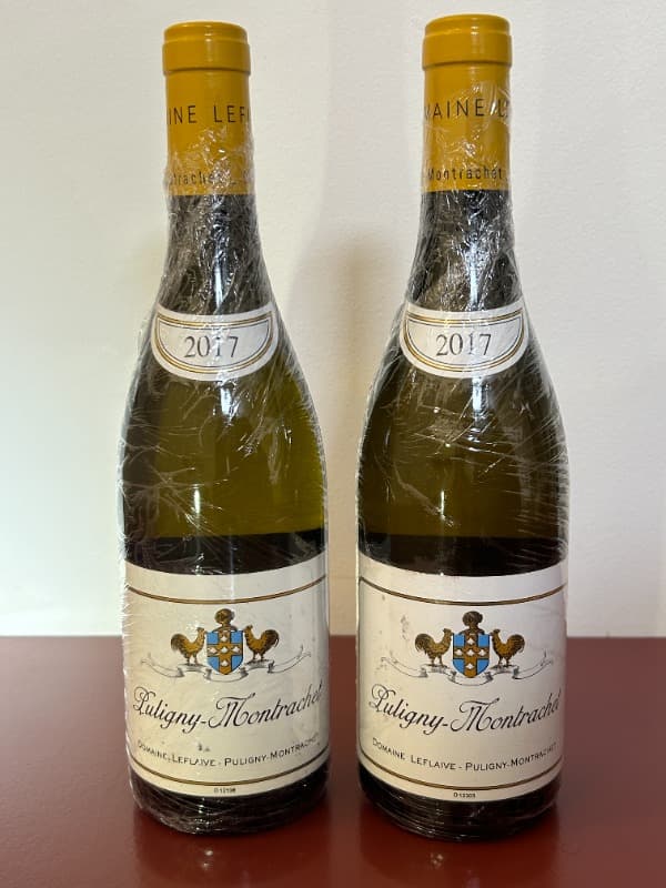 2 x Puligny-Montrachet, Domaine Leflaive, 2017