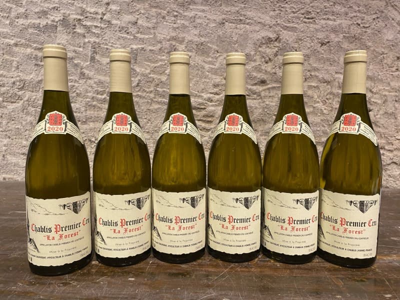 6 x Chablis Premier Cru, Forest, domaine Dauvissat, 2020