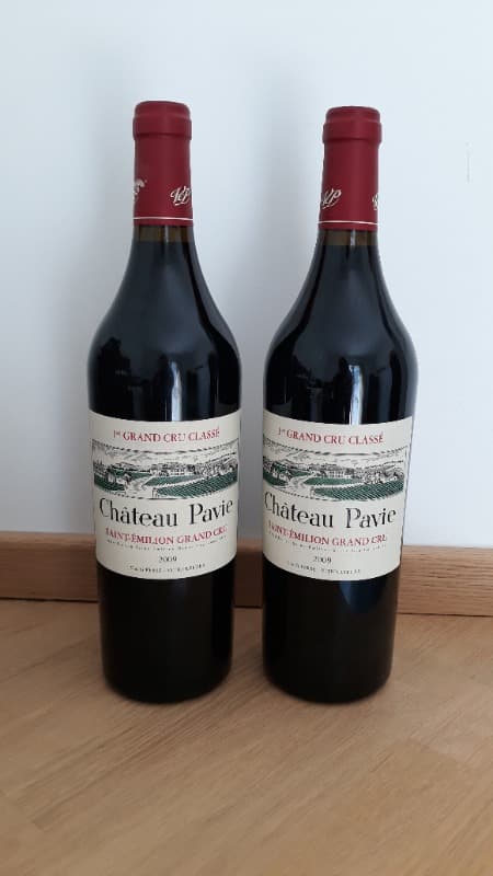 2 x 1er GCC, Château Pavie, Saint-Émilion Grand Cru, 2009
