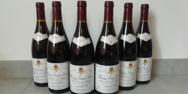 6 x Morey-Saint-Denis, 1er Cru Les Chenevery, Gérard Jeanniard, 2013