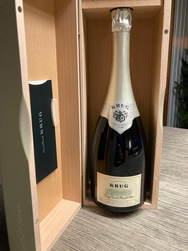 3 x Clos du Mesnil, KRUG, Champagne, 1998