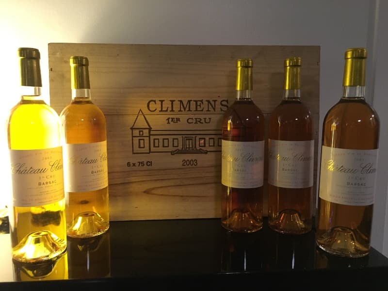 CBO/OWC 5 x Château Climens premier cru, Barsac, 2003