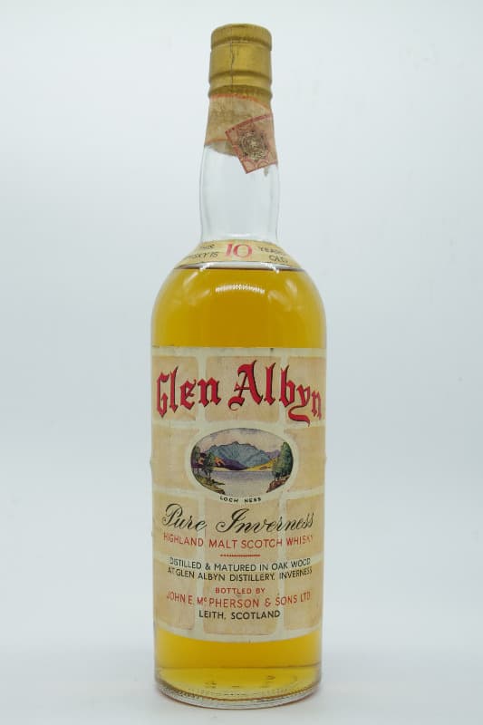 10 years old (60's/70's), Glen Albyn, Whisky
