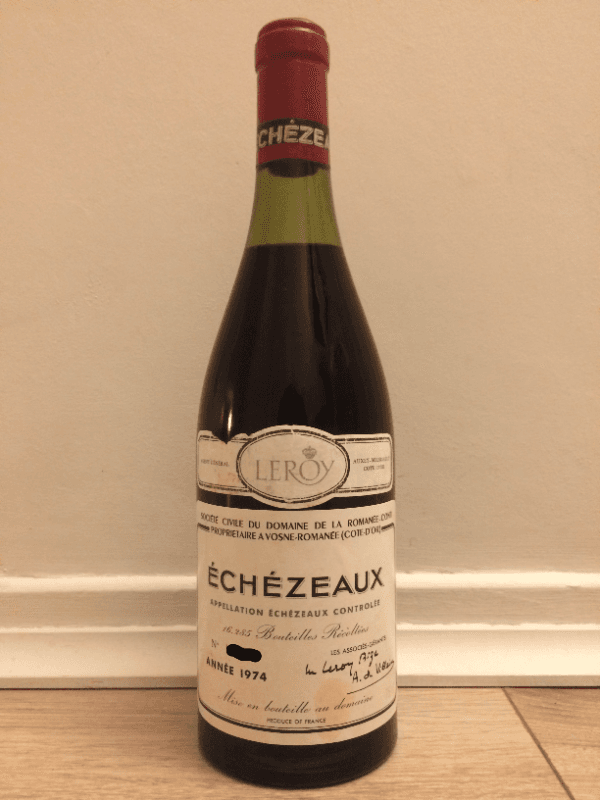 Echézeaux, Domaine de la Romanée-Conti, 1974