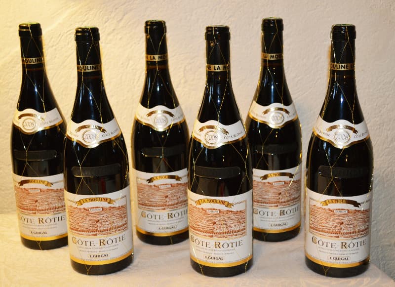 6 x Côte-Rôtie, la Mouline, E. Guigal, 2008