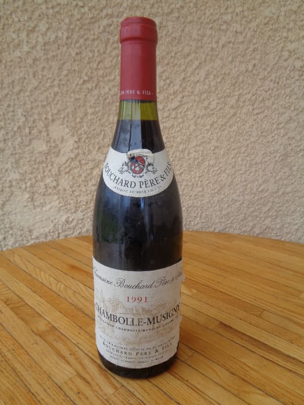 Bourgogne, Chambolle Musigny, Bouchard, 1991