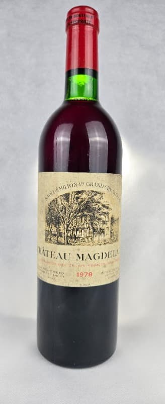 Château Magdelaine, Saint-Émilion Grand Cru, 1978