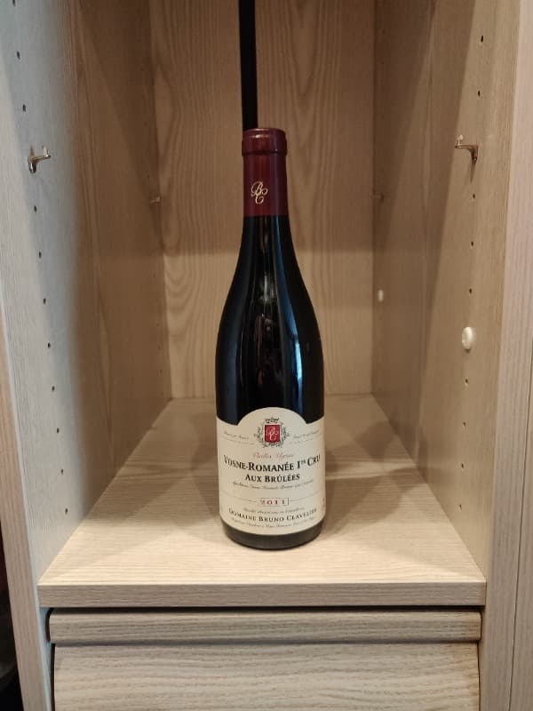 Vosne-Romanée, 1er Cru aux brûlées, Bruno Clavelier, 2011