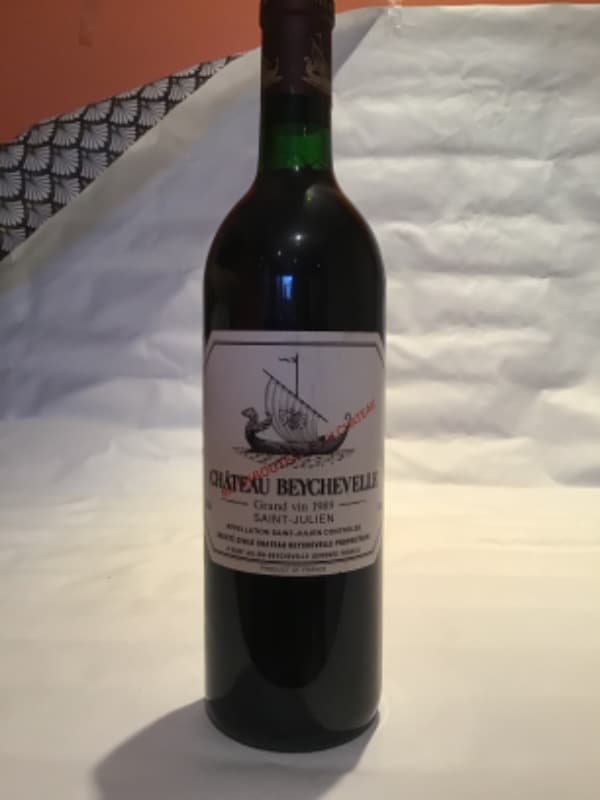 Château Beychevelle, Saint-Julien, 1989