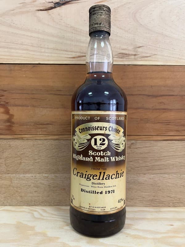 12 years old - Connoisseurs Choice, Craigellachie, Whisky, 1971