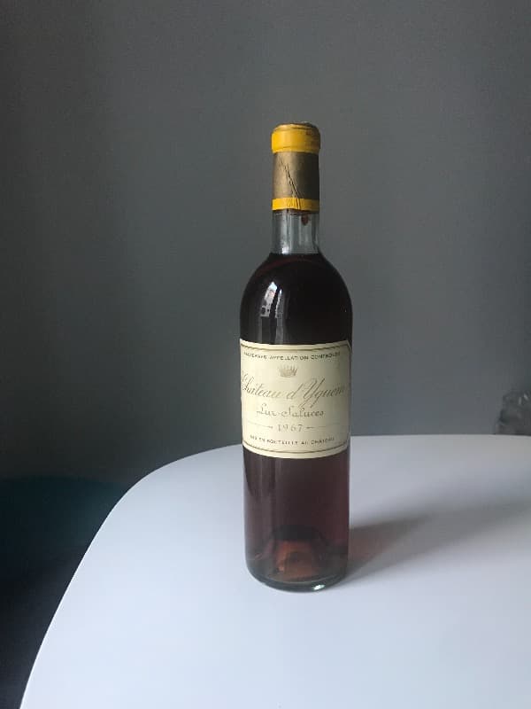 Château d'Yquem, Sauternes, 1967